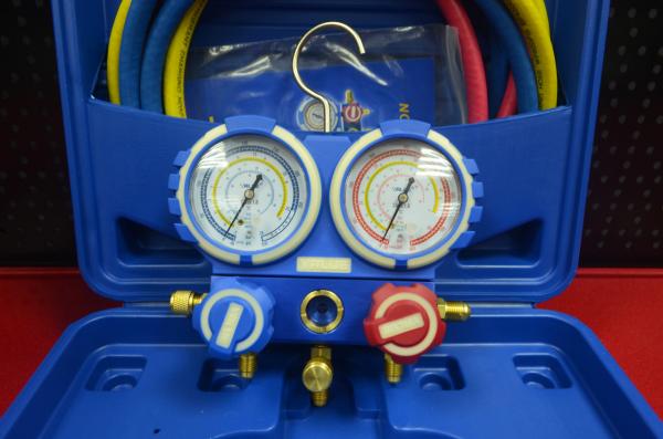 Манометрический коллектор Value VMG-2-R410A-B (под R410A, R22, R134A, R407C) — фото 3